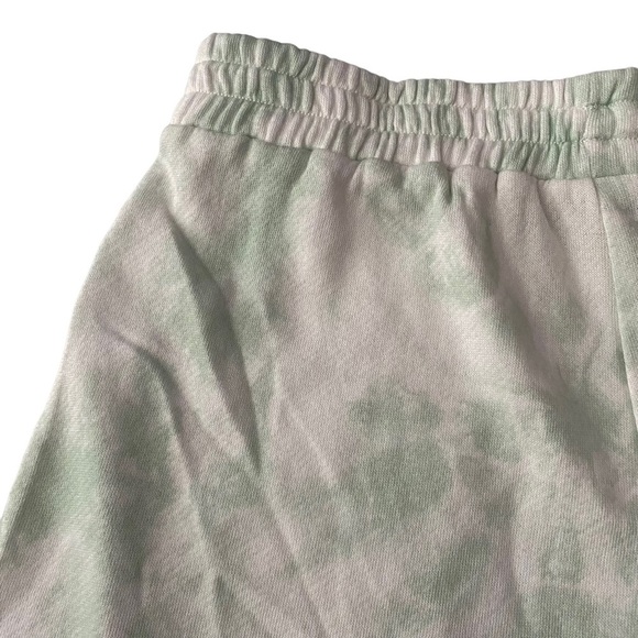 Rails Jane Shorts Mint Green Tie Dye High Waist Pockets French Terry Extra Small - Picture 12 of 16